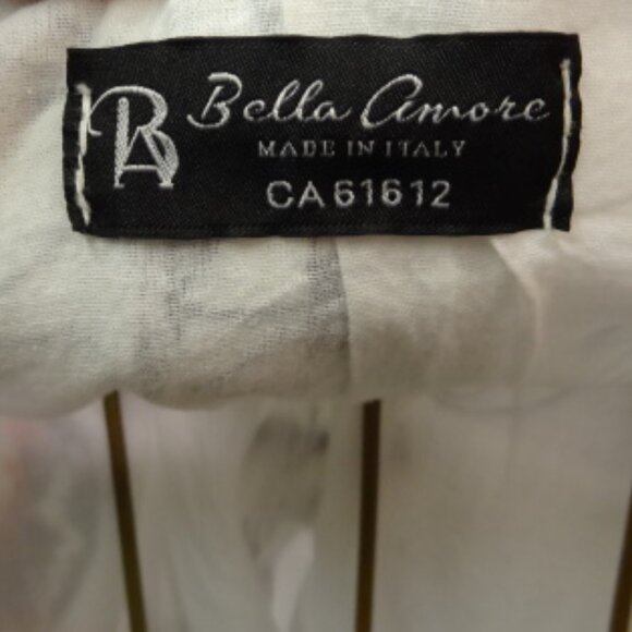 Bella Armore, Made In Italy Layered Summer Tunic w/Scarf NWOT - Picture 5 of 6